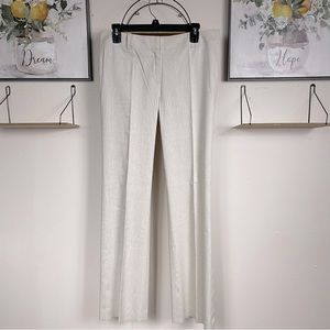 Ann Taylor Linen Blend Beige Pants